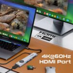 Promate ComandHub-Lite 4K@60Hz Multi-Function USB-C Hub - Image 6