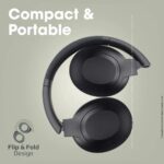 Promate Concord Hi-Fi Stereo Wireless Headphones Black - Image 4