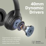 Promate Concord Hi-Fi Stereo Wireless Headphones Black - Image 5