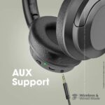 Promate Concord Hi-Fi Stereo Wireless Headphones Black - Image 6