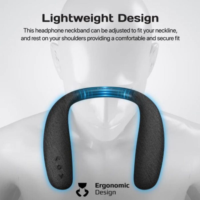 Promate Dynamic Stereo Wearable Neckband Wireless Speaker - Image 4