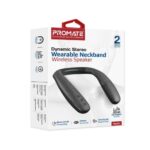 Promate Dynamic Stereo Wearable Neckband Wireless Speaker - Image 6