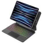 Promate FlexKeys-11Pro Folio Touch Wireless iPad Keyboard Case