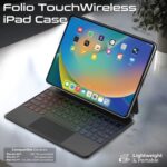 Promate FlexKeys-11Pro Folio Touch Wireless iPad Keyboard Case - Image 7