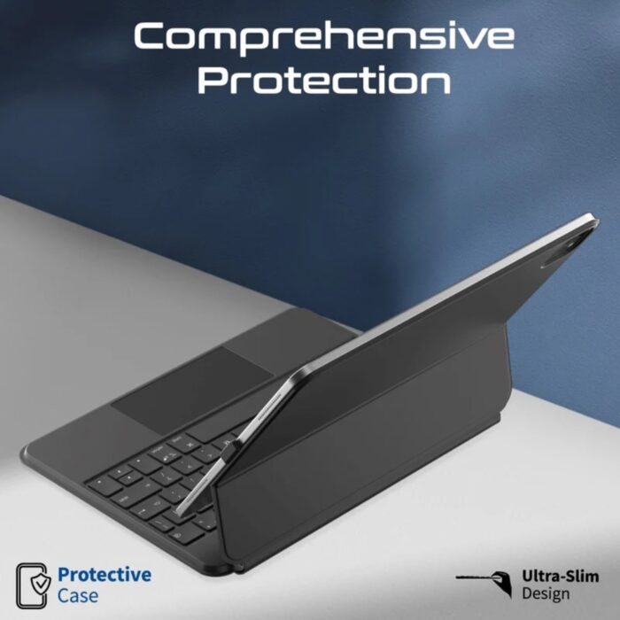 Promate FlexKeys-11Pro Folio Touch Wireless iPad Keyboard Case - Image 3