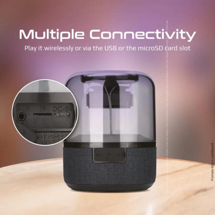 Promate Glitz-L LumiSound HD Surround Sound Speaker - Image 6
