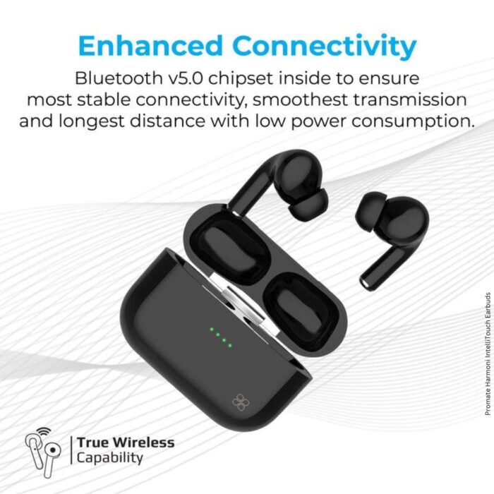 Promate Harmoni IntelliTouch Earbuds - Image 3