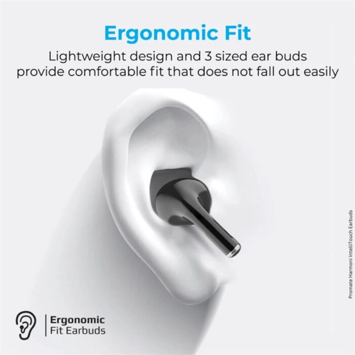 Promate Harmoni IntelliTouch Earbuds - Image 4