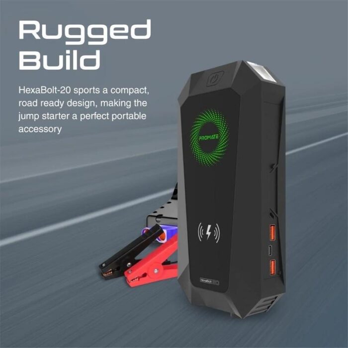Promate HexaBolt 20 Jump Starter Power Bank - Image 7