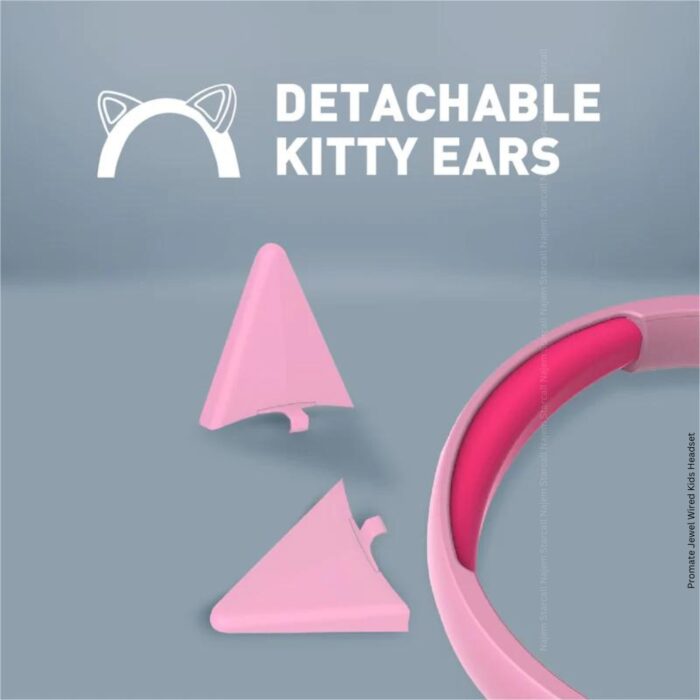 Promate Jewel Wired Kids Headset - Image 6
