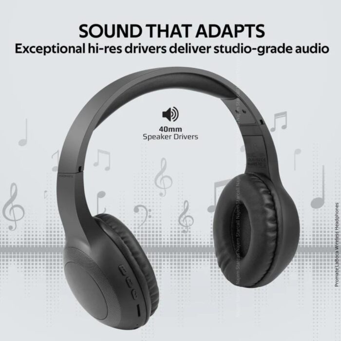 Promate LaBoca Wireless Headphones - Image 2