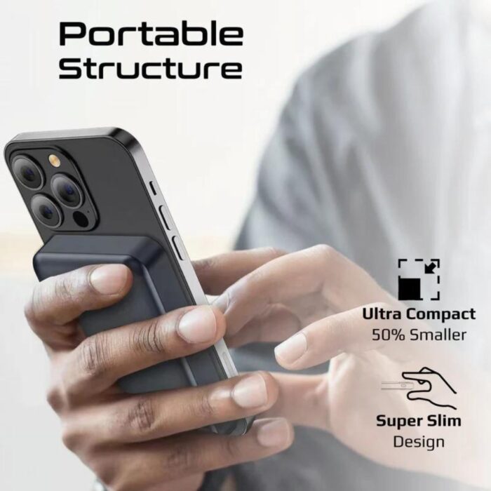 Promate Lucidpack-10 Transparent MagSafe Power Bank - Image 3