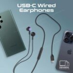 Promate LumiBuds-C Wired RGB Earphones - Image 5