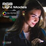 Promate LumiBuds-C Wired RGB Earphones - Image 2