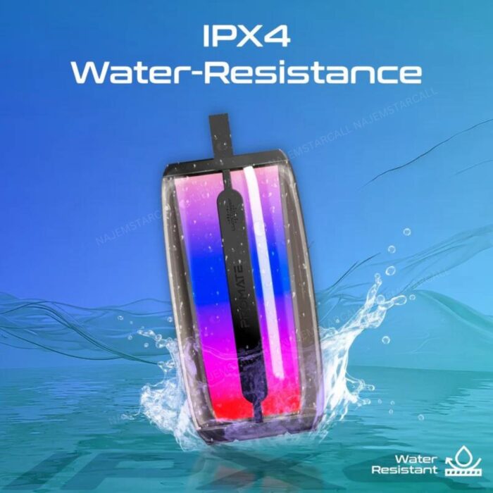 Promate LumiTower Portable Speaker with dynamic RGB lights - Image 8