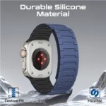 Promate MagBand-MS Premium Magnetic Silicone Watch Band - Image 6