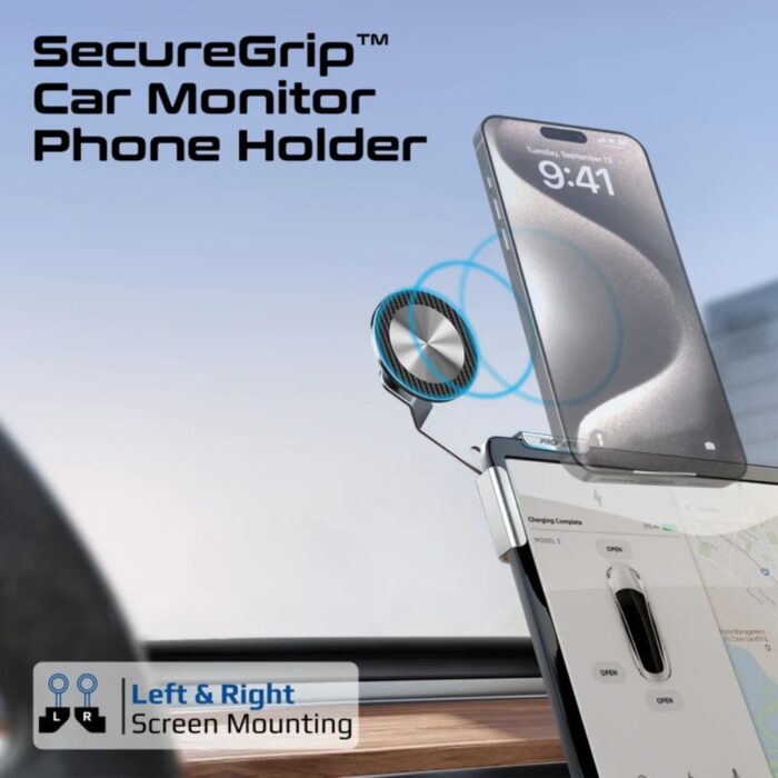 Promate MagHold-90 SecureGrip Cradleless Magnetic Smartphone Holder - Image 2