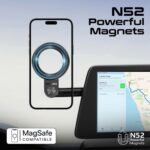 Promate MagHoop-GN MagGrip Magnetic Ring Phone Holder - Image 2
