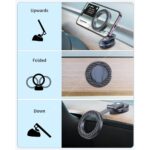 Promate MagHoop-HG MagGrip Foldable Magnetic Phone Holder - Image 6