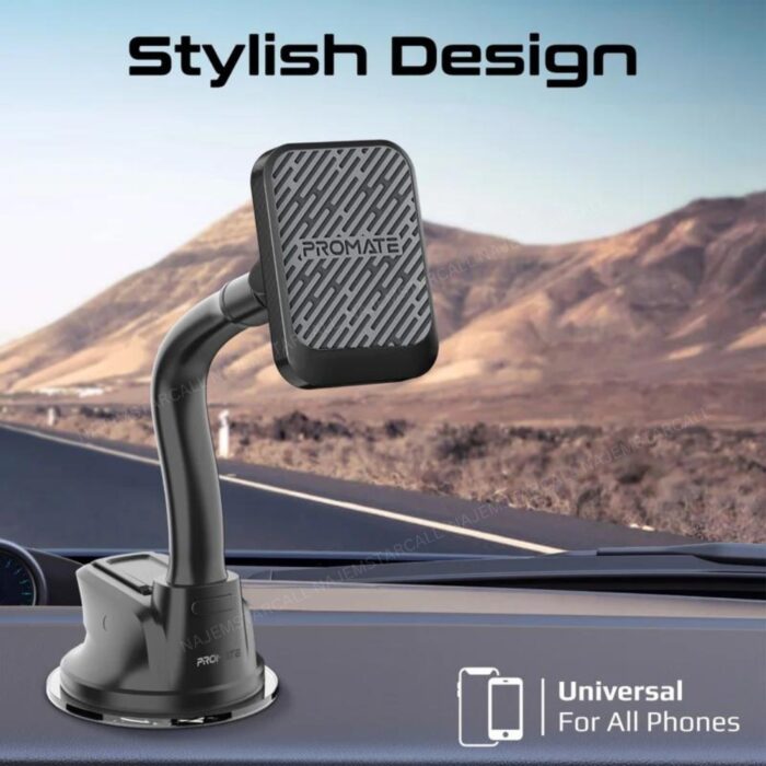 Promate MagMount-Pro Magnetic Smartphone Mount - Image 3