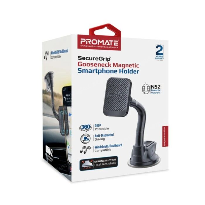 Promate MagMount-Pro Magnetic Smartphone Mount - Image 7