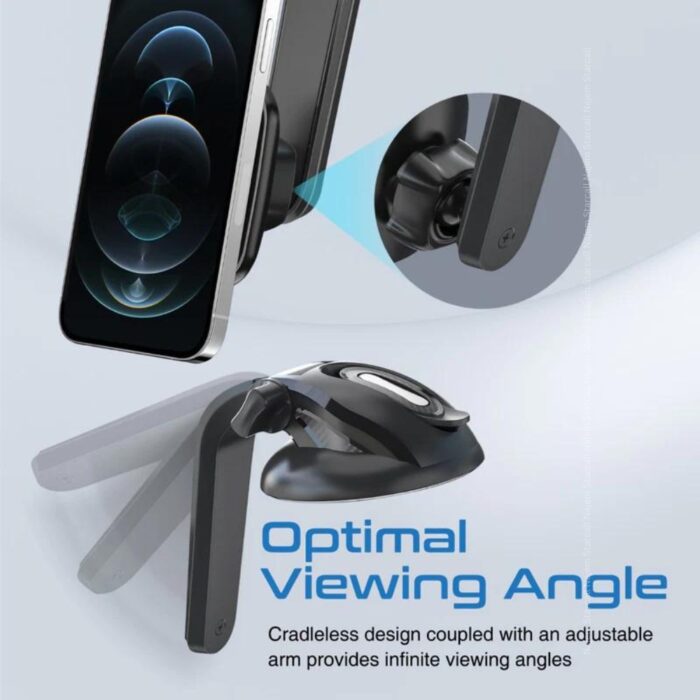 Promate MagMount-XL SecureGrip Magnetic Smartphone Holder - Image 3