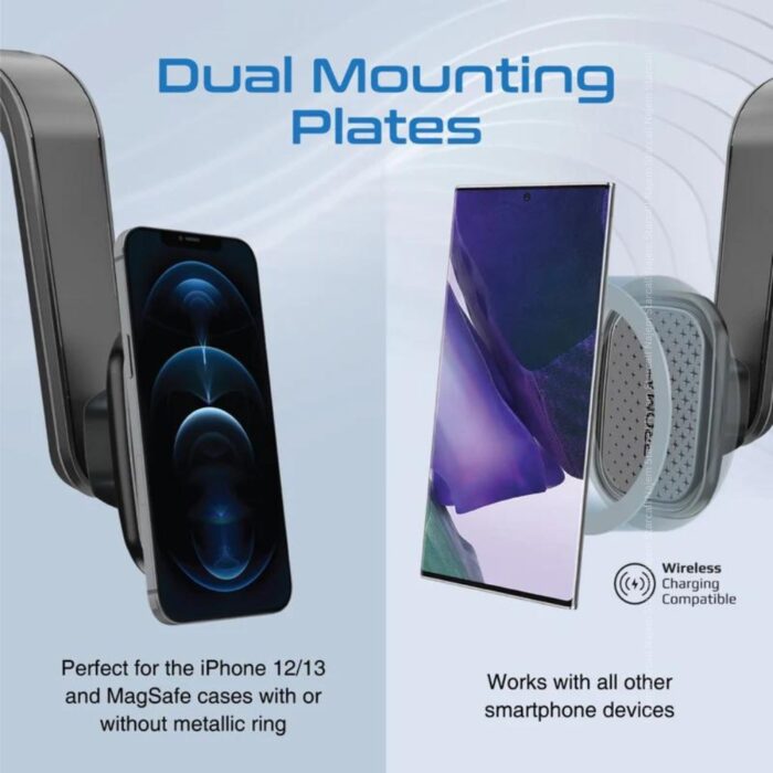 Promate MagMount-XL SecureGrip Magnetic Smartphone Holder - Image 5