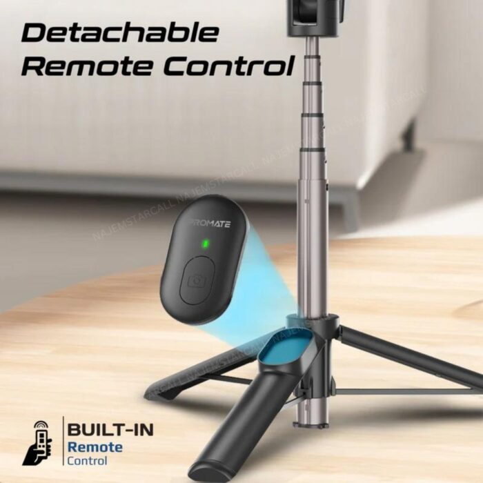 Promate MagStick MagSafe Compatible Foldable Selfie Stick - Image 5