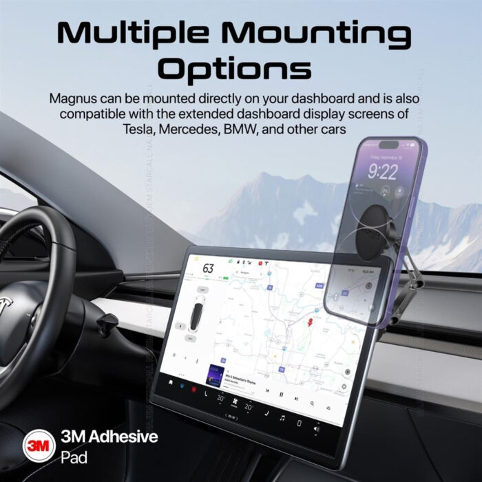 Promate Magnus SecureGrip Smartphone Holder - Image 6