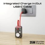 Promate Mavrix 35W Transparent Power Bank - Image 4