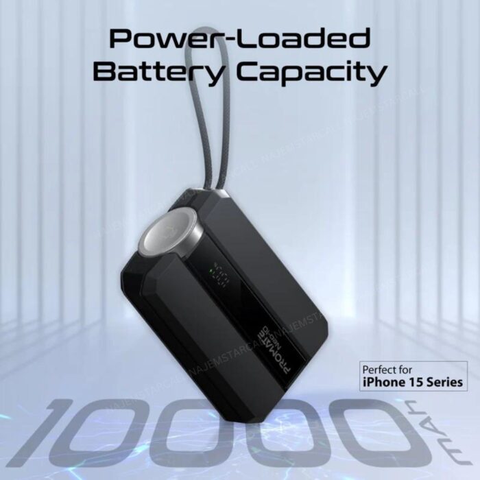 Promate Neo-10 Smartphone and Apple Watch Charging Power Bank - Image 9