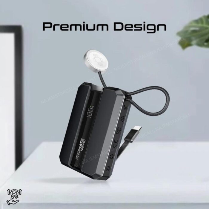 Promate Neo-10 Smartphone and Apple Watch Charging Power Bank - Image 7