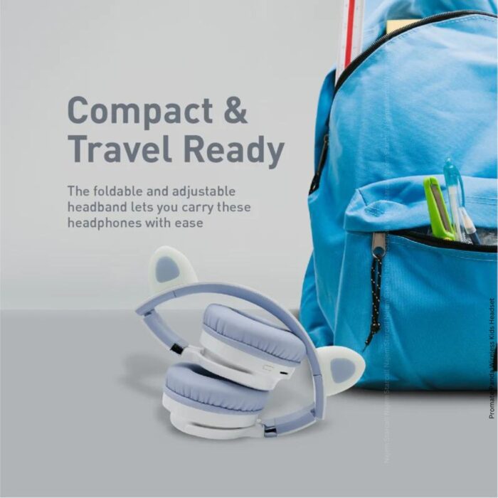 Promate Panda Wireless Kids Headset - Image 6