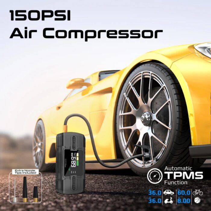 Promate PatrolPack-3 1200A 12V Jump Starter - Image 4