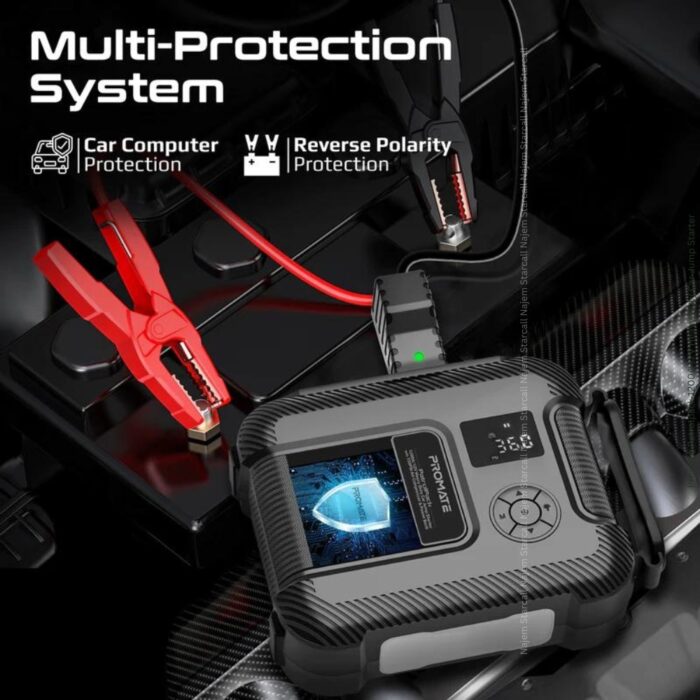 Promate Patrolpack 1200A 12V Heavy Duty Car Jump Starter - Image 9