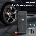 Promate PatrolPack-2 2000A 12V Jump Starter Power Bank Air Compressor LED Flashlight - Image 6