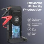 Promate PatrolPack-2 2000A 12V Jump Starter Power Bank Air Compressor LED Flashlight - Image 8