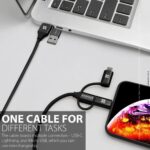 Promate PentaPower 6 in 1 Hybrid Multi Connector Cable - Image 4