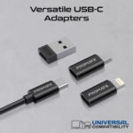 Promate Perk Compact All in 1 Charging Cable and Travel Kit - Image 4