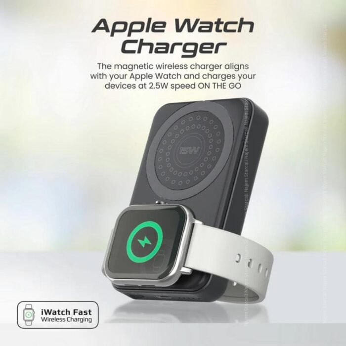 Promate PowerMag-Trio SuperCharge MagSafe Power Bank - Image 4
