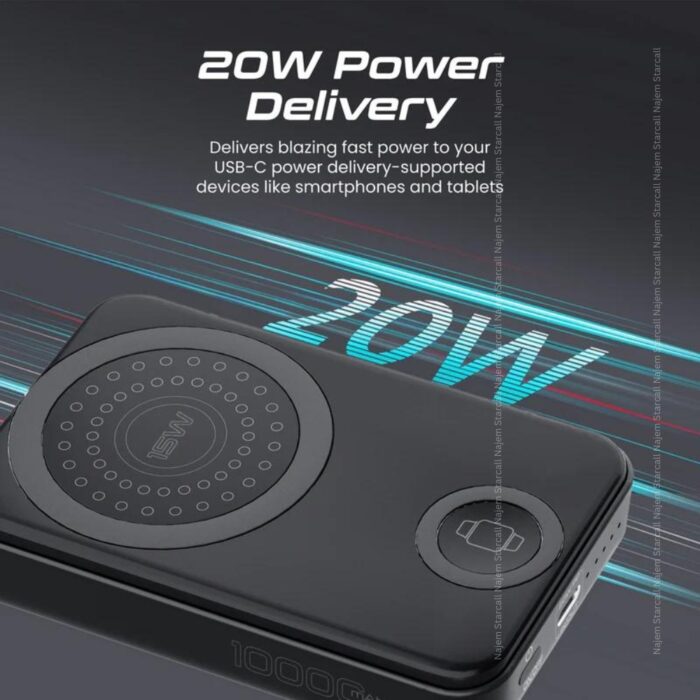 Promate PowerMag-Trio SuperCharge MagSafe Power Bank - Image 6