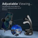 Promate PowerMount 15W Car Wireless Charger - Image 6