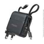 Promate 20000 Power Bank with AC Charger Ultra Compact
