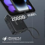 Promate 20000 Power Bank with AC Charger Ultra Compact - Image 2