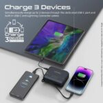 Promate 20000 Power Bank with AC Charger Ultra Compact - Image 3