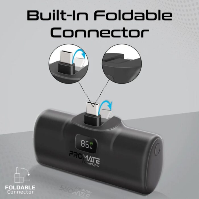Promate PowerUp-C USB-C Ultra Compact Power Bank - Image 5