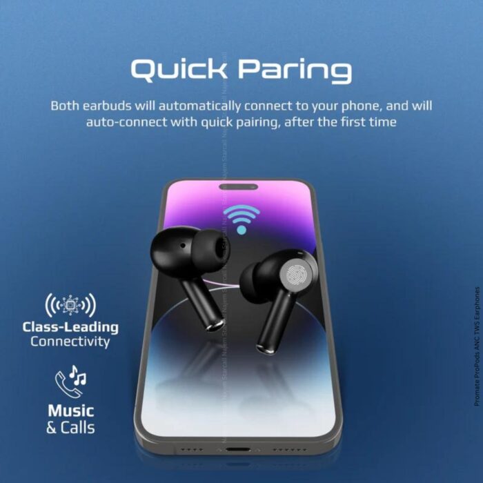 Promate ProPods ANC TWS Earbuds - Image 6