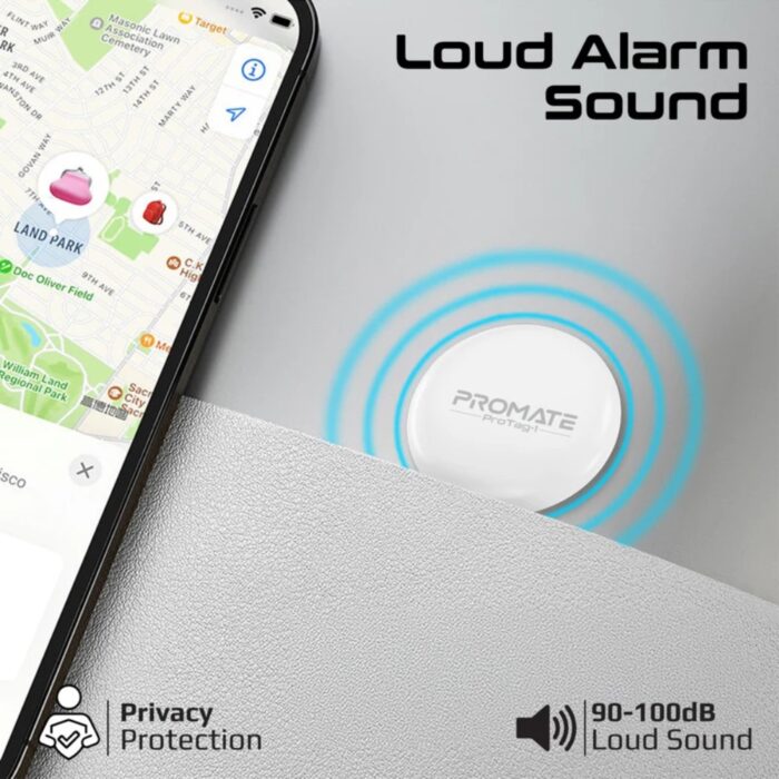 Promate ProTag Smart Precision Tracking Wireless Tag for Apple Find My App - Image 8