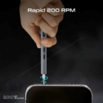 Promate ProTools-62A Cordless Electric Screwdriver Kit with LED Fill Light - Image 3