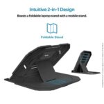 Promate Procooler-1 Foldable Laptop and Smartphone Riser Stand - Image 3